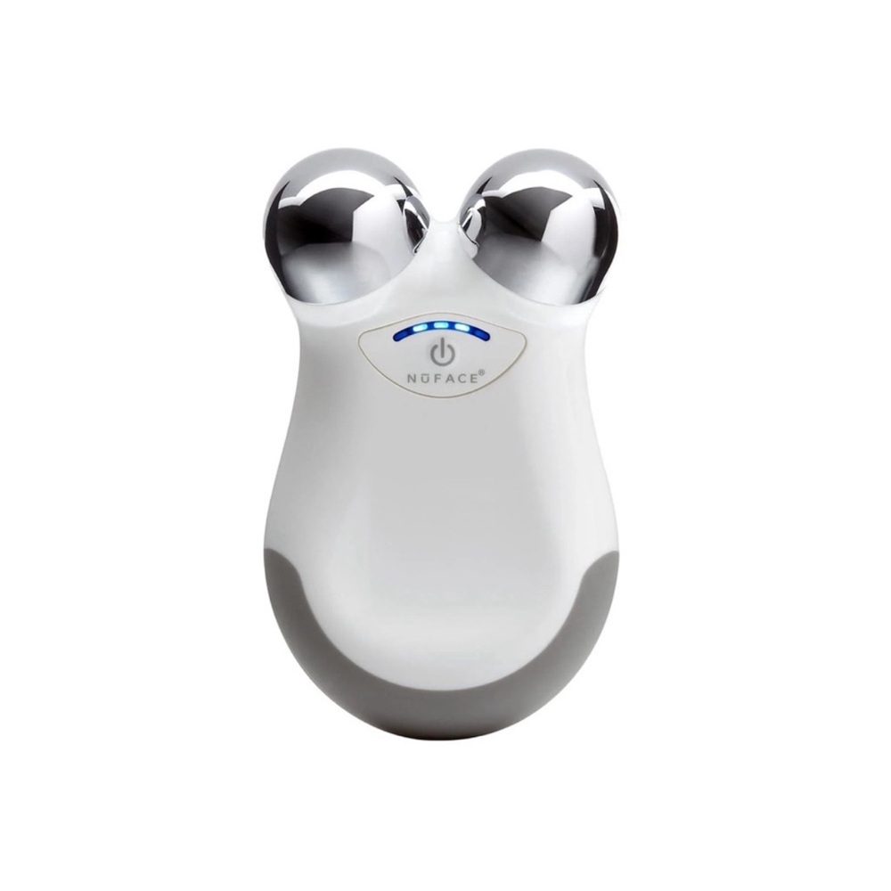 NuFace Mini Facial Toning Device in White and Silver